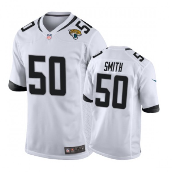 Jacksonville Jaguars #50 Telvin Smith White Nike G...
