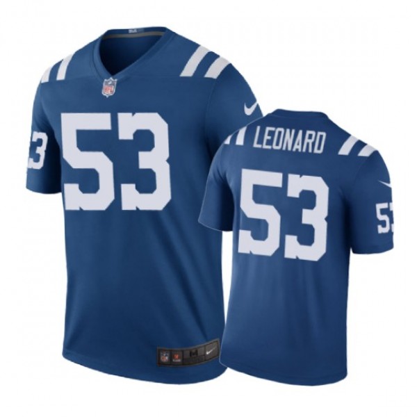 Indianapolis Colts #53 Darius Leonard Nike color r...