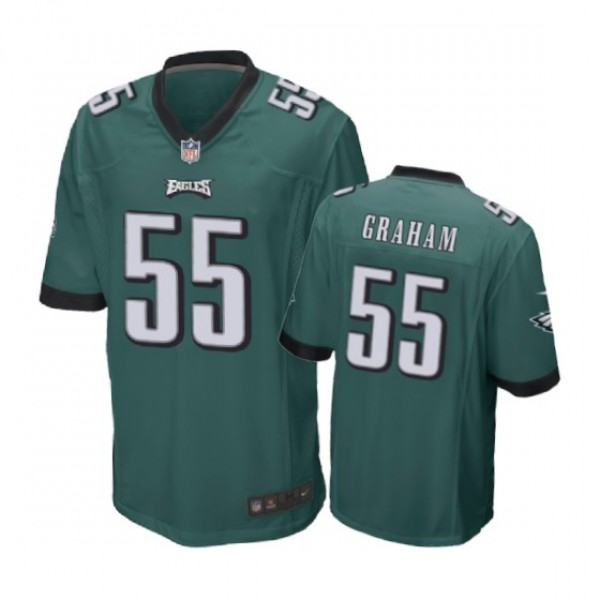 Philadelphia Eagles #55 Brandon Graham Green Nike ...