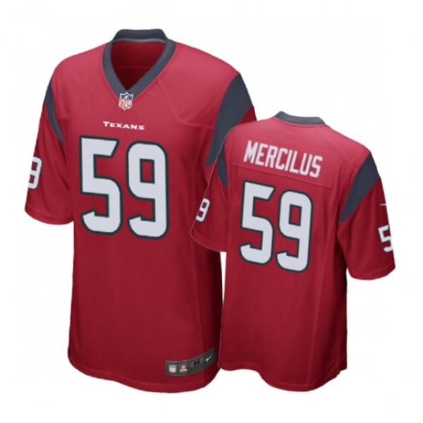 Houston Texans #59 Whitney Mercilus Red Nike Game Jersey - Men's