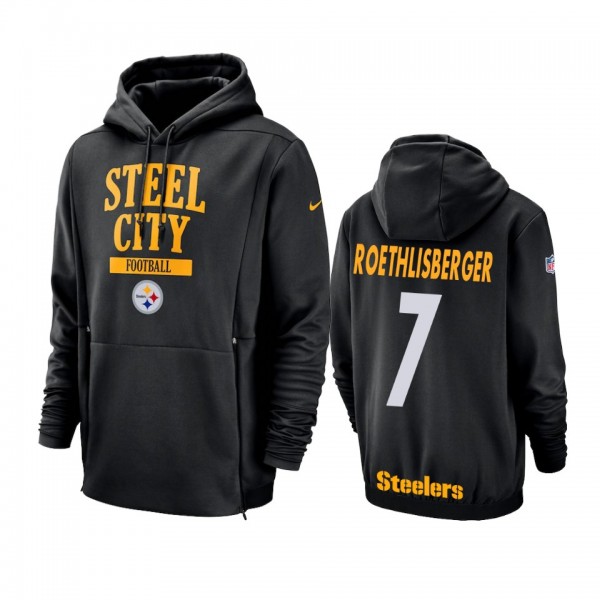 Pittsburgh Steelers #7 Ben Roethlisberger Black Ni...