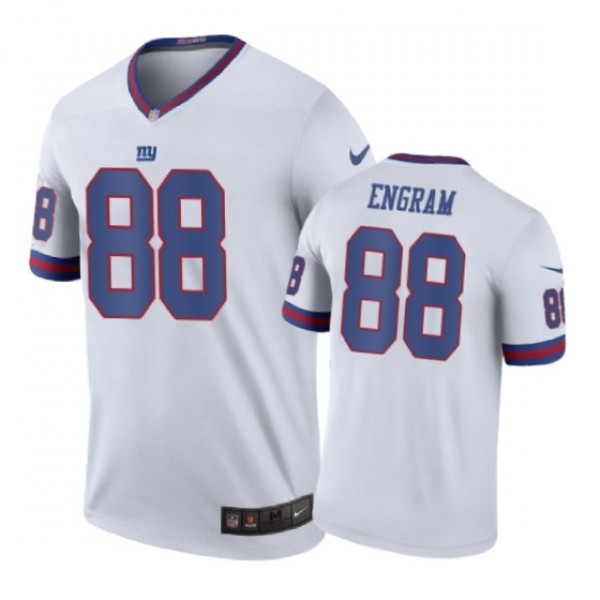 New York Giants #88 Evan Engram Nike color rush Wh...