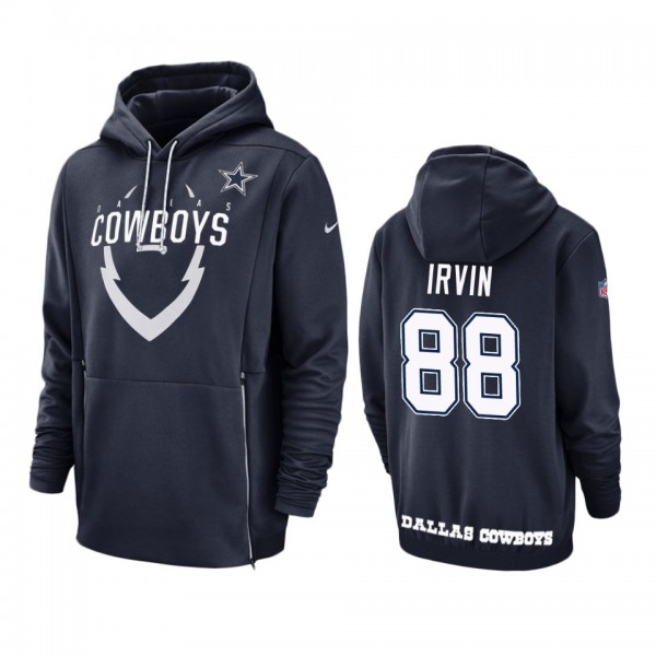 Dallas Cowboys #88 Michael Irvin Navy Nike Sidelin...