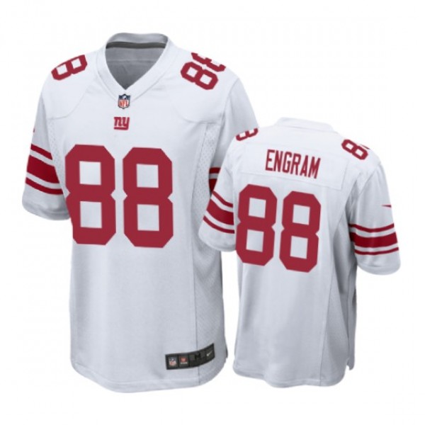 New York Giants #88 Evan Engram White Nike Game Je...