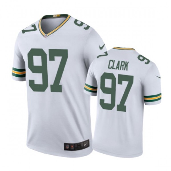 Green Bay Packers #97 Kenny Clark Nike color rush ...