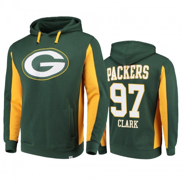 Green Bay Packers #97 Kenny Clark Green Team Iconi...
