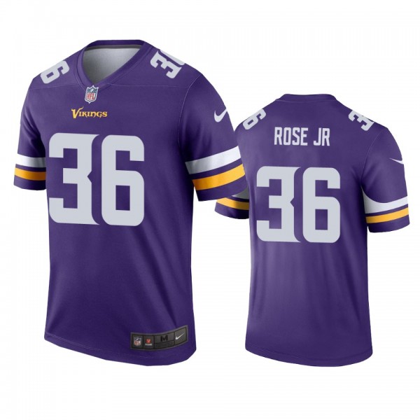 Minnesota Vikings A.J. Rose Jr. Purple Legend Jers...