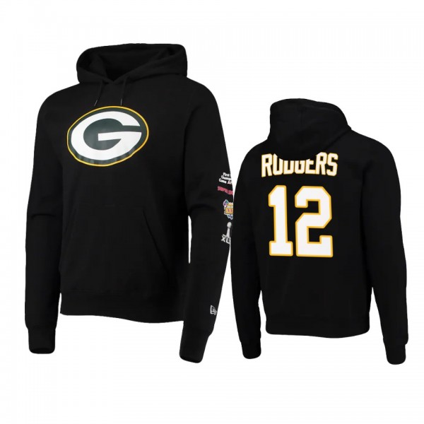 Green Bay Packers Aaron Rodgers Black Super Bowl C...