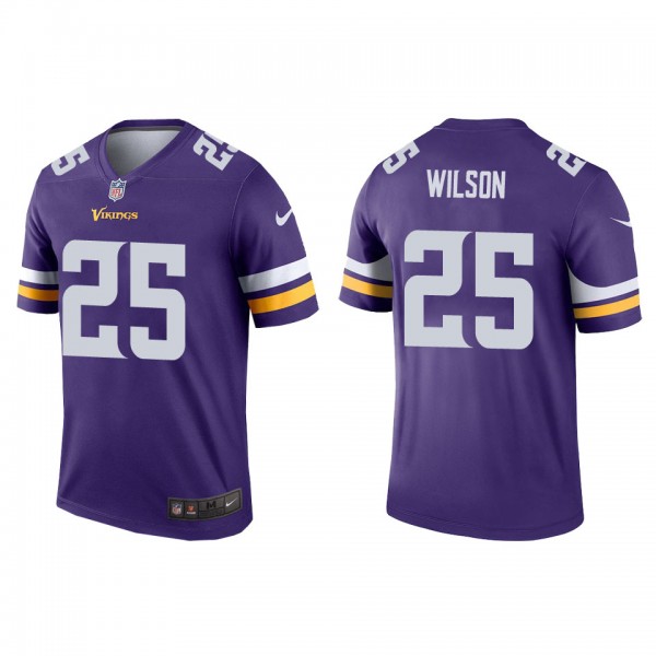 Men's Minnesota Vikings Albert Wilson Purple Legend Jersey