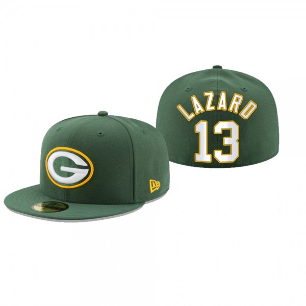 Green Bay Packers Allen Lazard Green Omaha 59FIFTY Fitted Hat