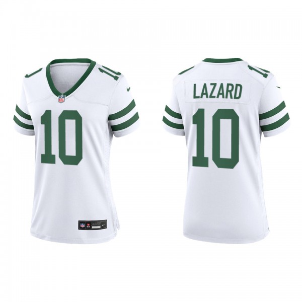 Allen Lazard Women's New York Jets White Legacy Ga...