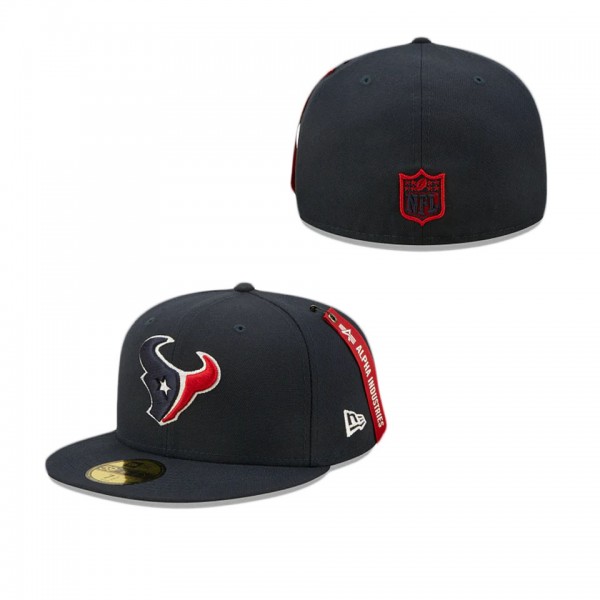 Alpha Industries X Houston Texans 59FIFTY Fitted H...