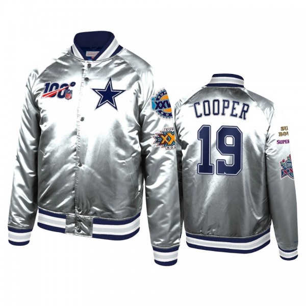 Dallas Cowboys Amari Cooper Silver Super Bowl 100t...
