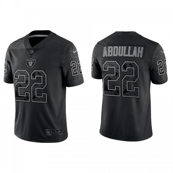 Ameer Abdullah Las Vegas Raiders Black Reflective ...