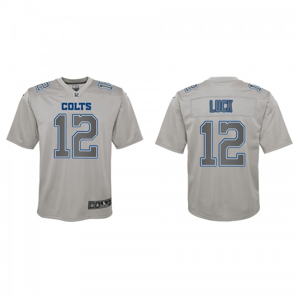 Andrew Luck Youth Indianapolis Colts Gray Atmosphe...