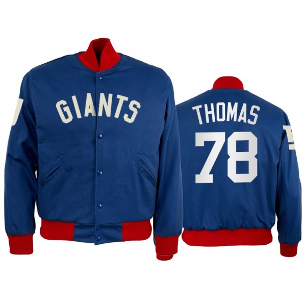 New York Giants Andrew Thomas Navy 1959 Authentic ...