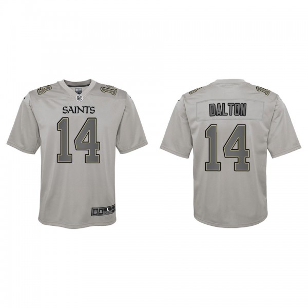 Andy Dalton Youth New Orleans Saints Gray Atmosphe...