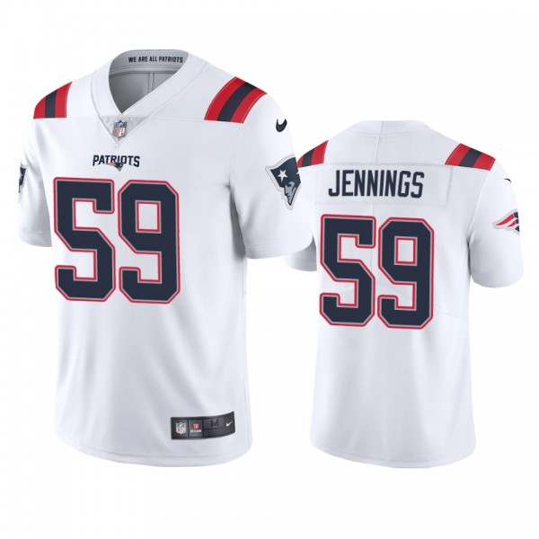 Anfernee Jennings New England Patriots White Vapor...