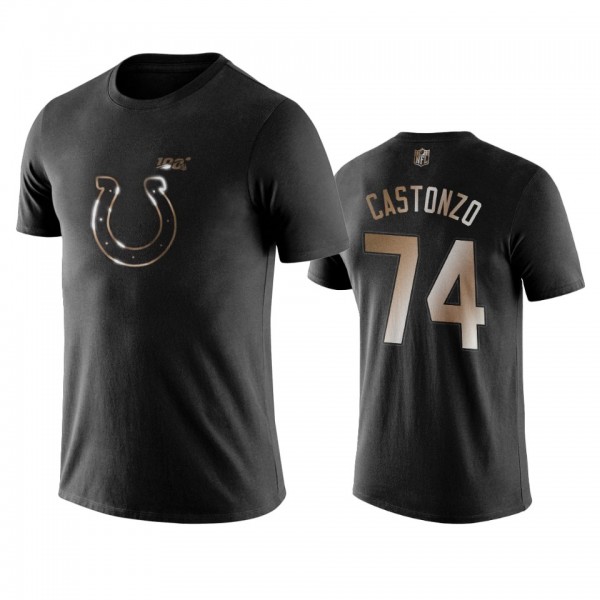Anthony Castonzo Indianapolis Colts Black Golden 1...