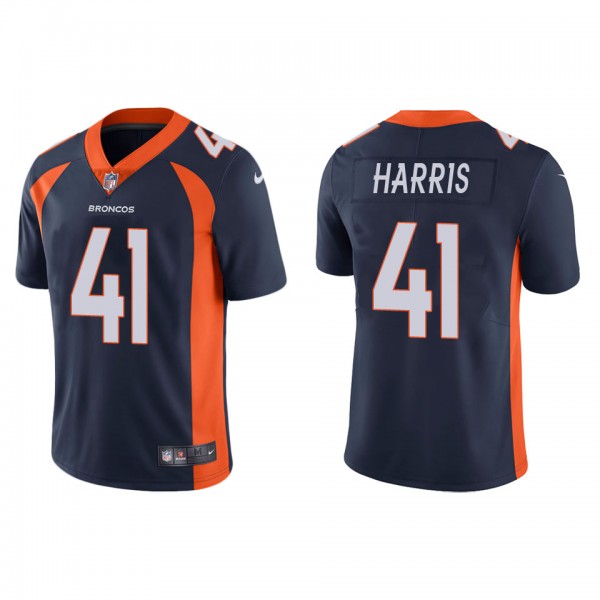 Men's Denver Broncos Anthony Harris Navy Vapor Lim...