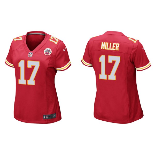 Women's Kansas City Chiefs Anthony Miller Red Game...