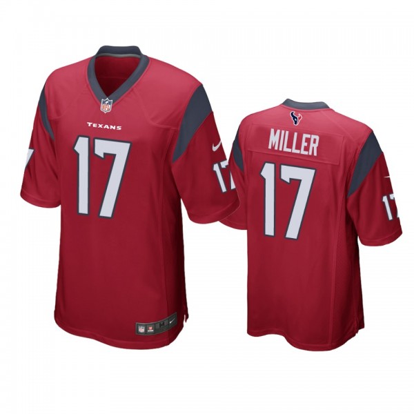 Houston Texans Anthony Miller Red Game Jersey