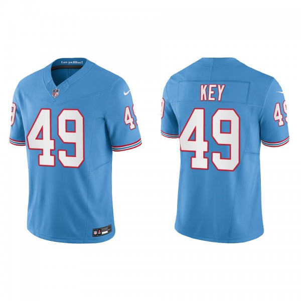 Arden Key Tennessee Titans Light Blue Oilers Throwback Vapor F.U.S.E. Limited Jersey