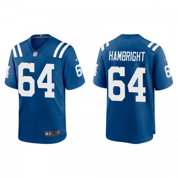 Men's Indianapolis Colts Arlington Hambright Royal...