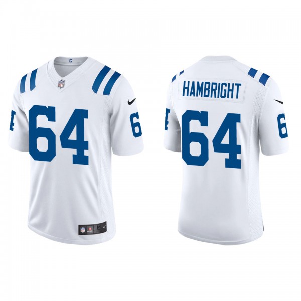 Men's Indianapolis Colts Arlington Hambright White...