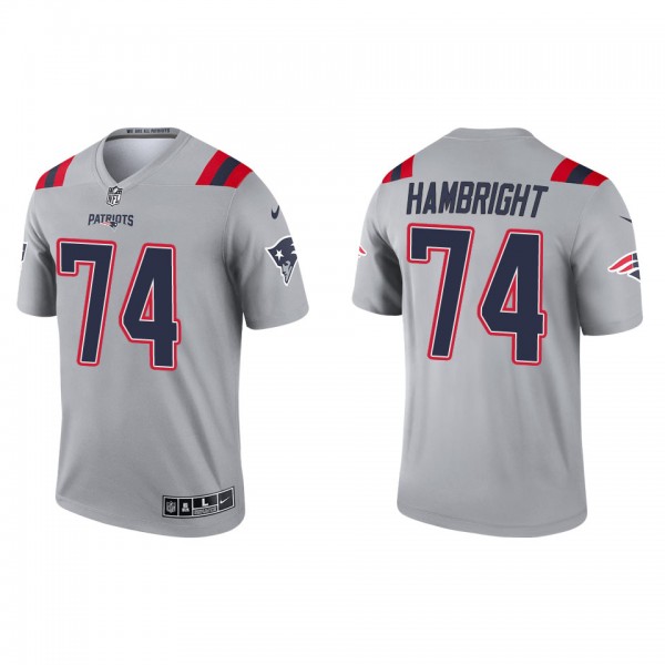 Men's New England Patriots Arlington Hambright Gra...