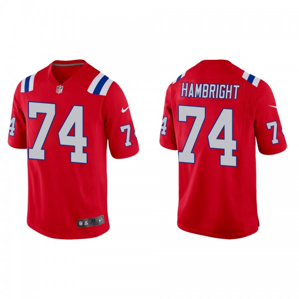 Men's New England Patriots Arlington Hambright Red...