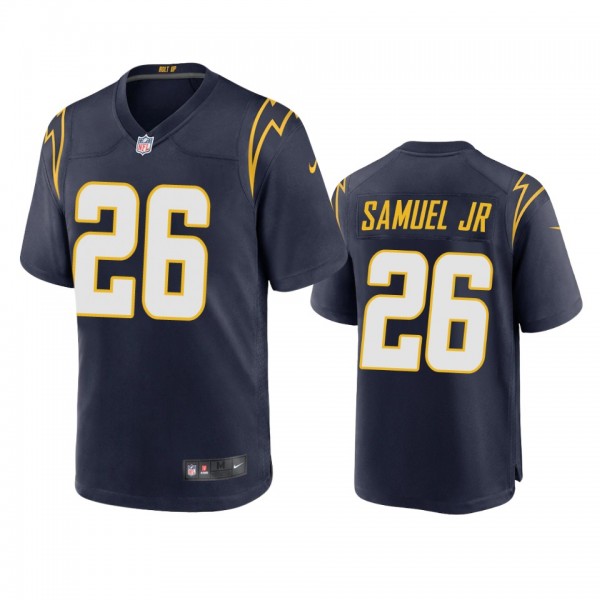 Los Angeles Chargers Asante Samuel Jr. Navy Alternate Game Jersey