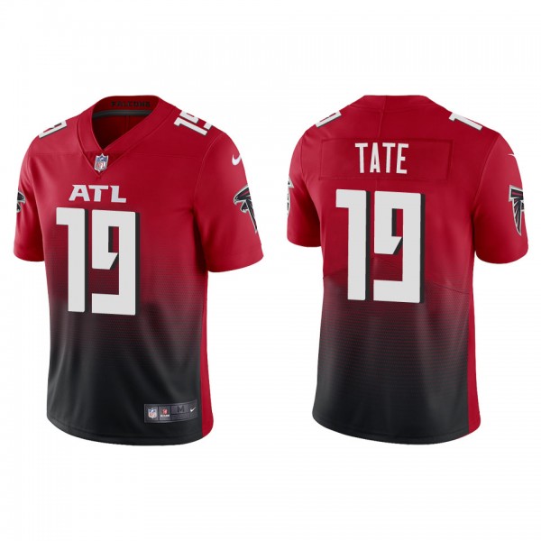 Men's Atlanta Falcons Auden Tate Red Alternate Vap...