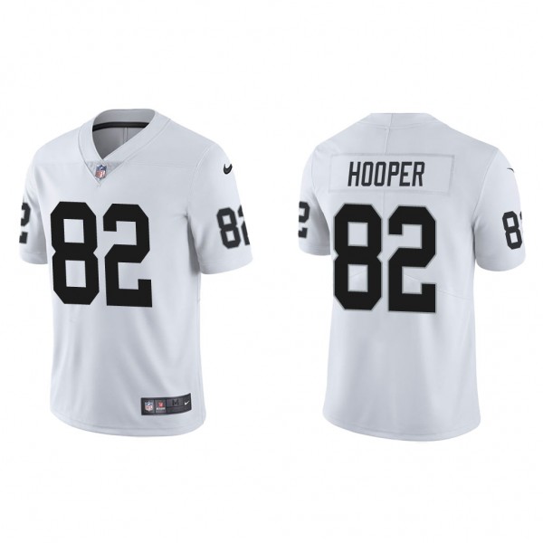 Men's Austin Hooper Las Vegas Raiders White Vapor Limited Jersey