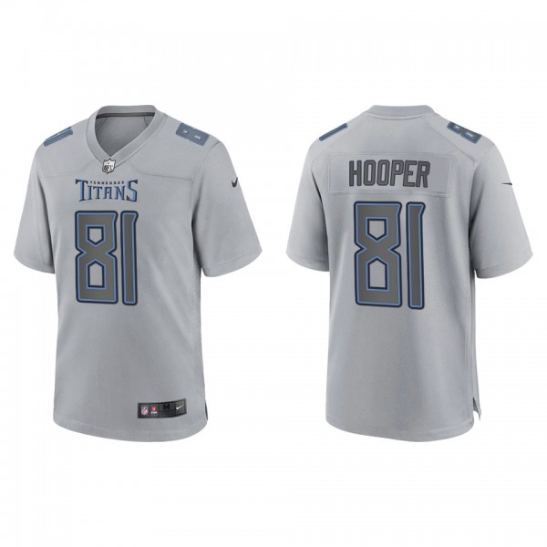 Austin Hooper Tennessee Titans Gray Atmosphere Fas...