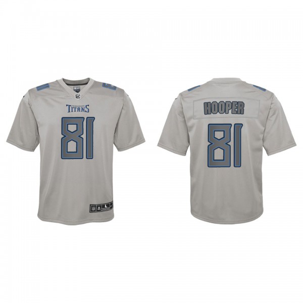 Austin Hooper Youth Tennessee Titans Gray Atmosphe...