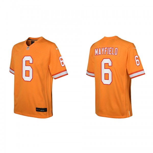 Baker Mayfield Youth Tampa Bay Buccaneers Orange T...