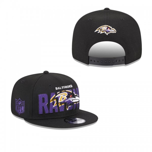 Men's Baltimore Ravens Black 2023 NFL Draft 9FIFTY...