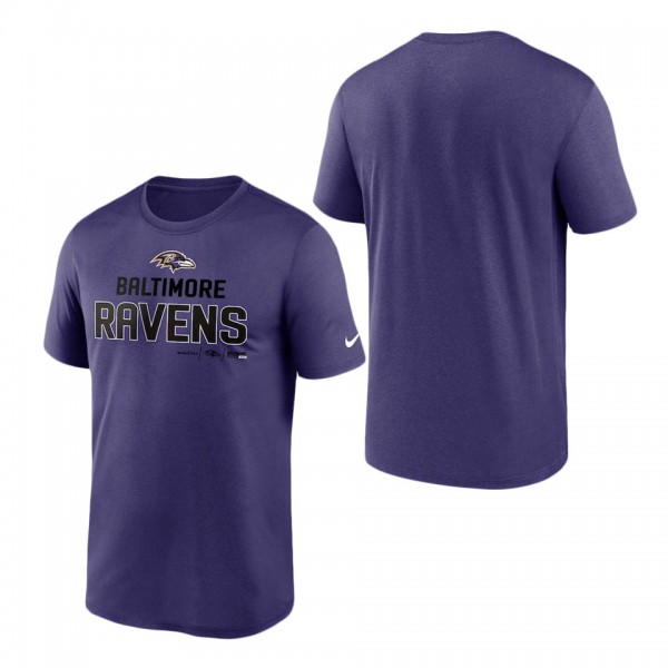 Men's Baltimore Ravens Nike Purple Legend Communit...