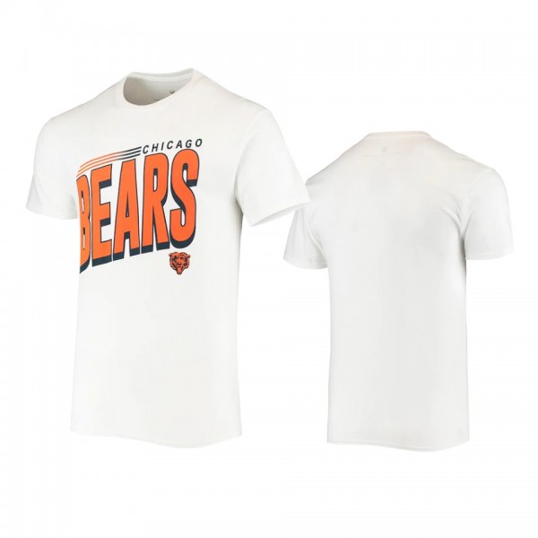 Chicago Bears White Hail Mary T-Shirt