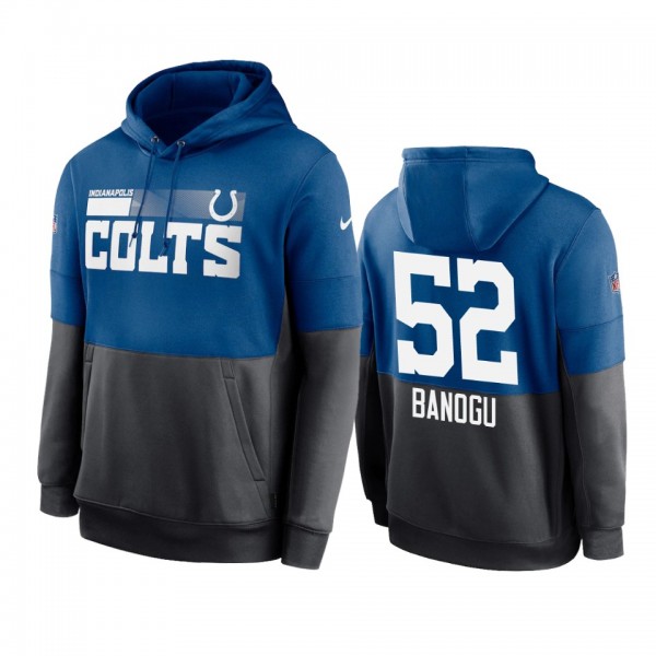 Indianapolis Colts Ben Banogu Royal Charcoal Sidel...