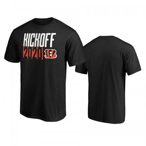 Cincinnati Bengals Black Kickoff 2020 T-Shirt