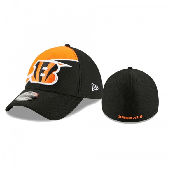 Cincinnati Bengals Black Orange Bolt 39THIRTY Flex...