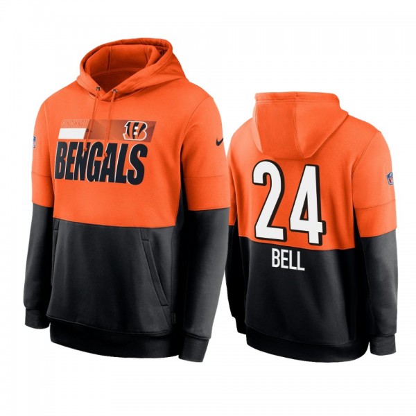 Cincinnati Bengals Vonn Bell Orange Black Sideline...
