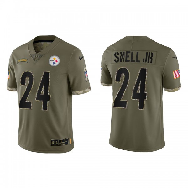 Benny Snell Jr. Pittsburgh Steelers Olive 2022 Sal...