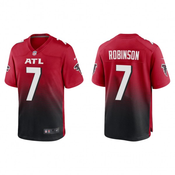 Men's Atlanta Falcons Bijan Robinson Red 2023 NFL ...