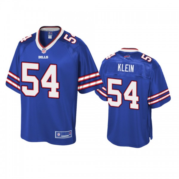 Buffalo Bills A.J. Klein Royal Pro Line Jersey - M...