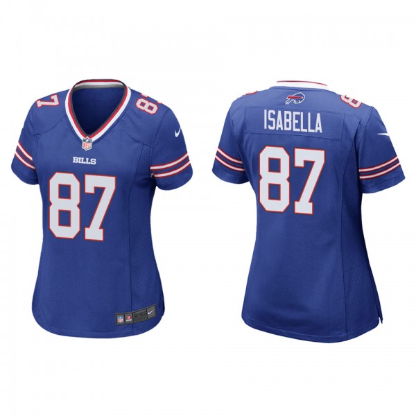 Women's Buffalo Bills Andy Isabella Royal Game Jer...
