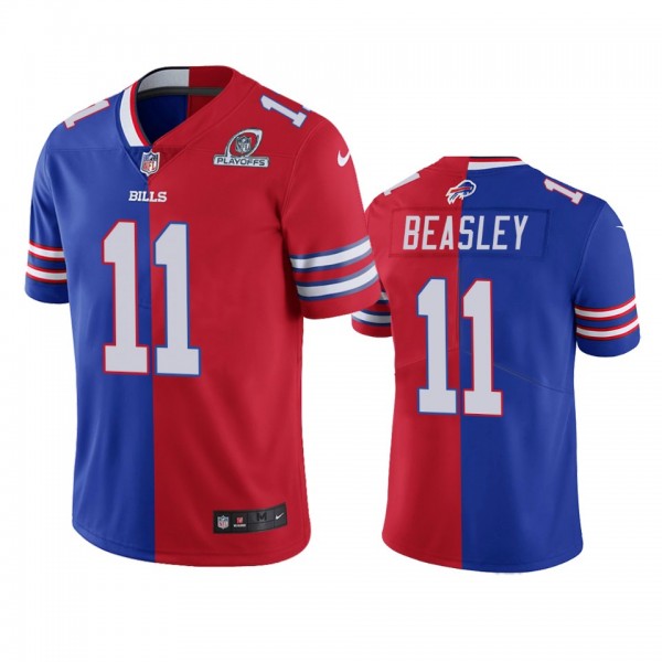 Buffalo Bills Cole Beasley Royal Red 2020 NFL Play...