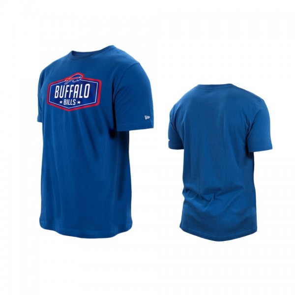 Buffalo Bills Royal 2021 NFL Draft Hook T-Shirt